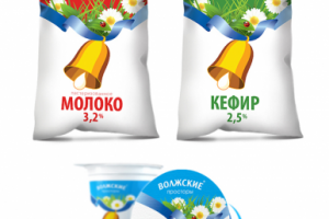 Концепт эконом-класса, молока "Волжские просторы"