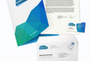 Фирменный стиль "Арктик про"