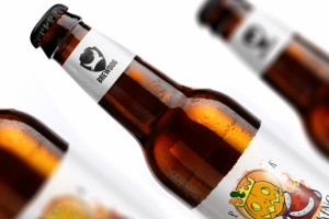 Этикетка для пива "Pumpkin Head"