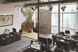 Интерьер общественного здания. Коворкинг центр