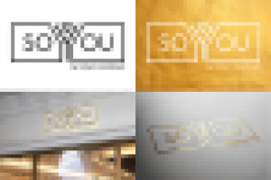 Логотип для бренда современной одежды SO YOU