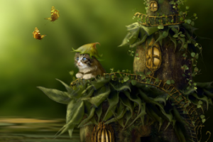 Домик на болоте