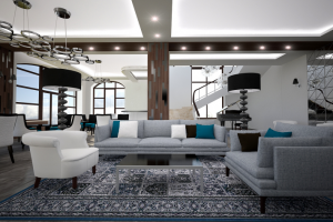 Дизайн гостиной