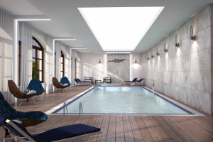 Интерьер бассейна