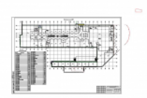 План второго этажа торгового центра