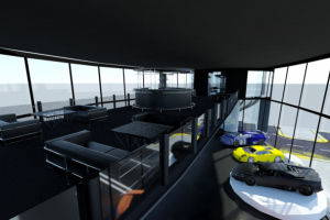 Второй этаж автосалона