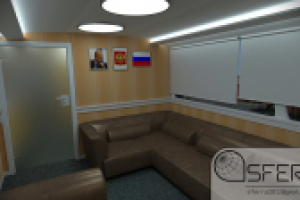 Командно-штабной автобус_комната отдыха_1