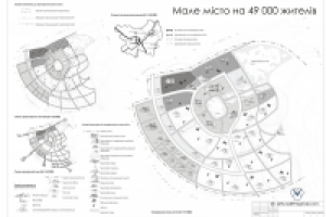 малый город