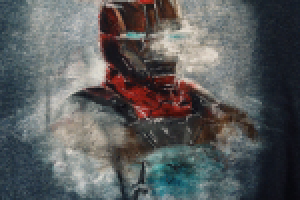 Железный человек на майке