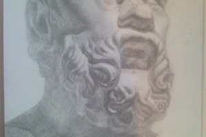 Академический рисунок (Сократ)