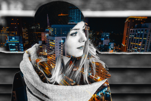 Double Exposure Glow