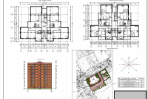 Учебный проект "Жилое девятиэтажное здание"