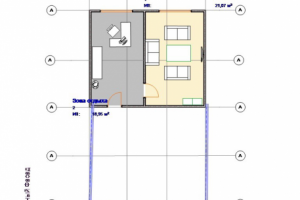 План 2 этажа павильона коворкинга