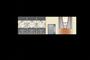 Развертки стен ресторана