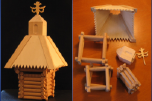 Деревянный конструктор