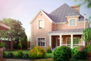 Дом в традиционном стиле.