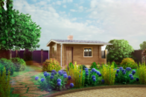 Дом в традиционном стиле.