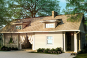 Дом в колониальном стиле.