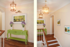 Дом в традиционном стиле. Интерьеры.