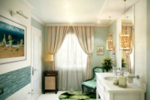 Дом в традиционном стиле. Интерьеры.