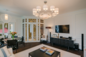 Квартира в традиционном стиле.