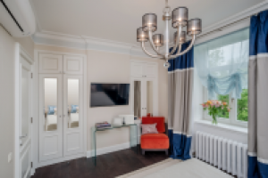 Квартира в традиционном стиле.