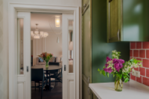 Квартира в традиционном стиле.