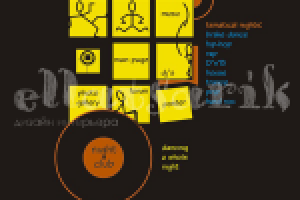 Макет сайта ночного клуба. Главная страница.