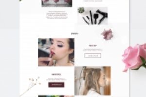 Лендинг Салон красоты