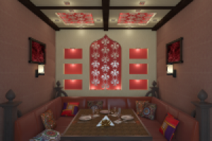 обеденный домик