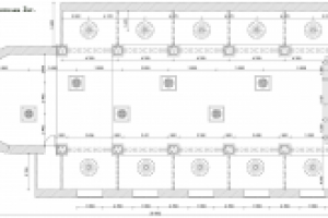 план потолка ресторана