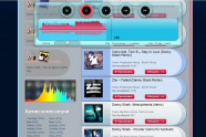 Музыкальный сайт с визуализацией web audio api