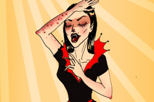 Тематические иллюстрации для постов в инстаграм косметолога