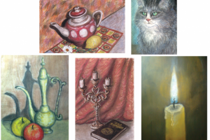 рисунки. пастель