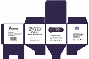 Подарочная кружка "Мебель-Эйва"