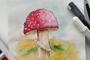 Акварельный скетчинг