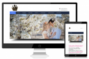 Сайт для агентства, которое создает людям настоящий праздник