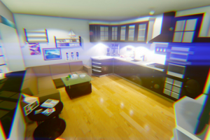 Вариант внутреннего кухонного интерьера