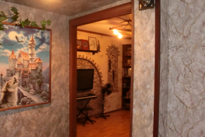 Дизайн проект детской комнаты на одного ребенка вид от входа