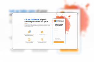 Сайт облачного хранилища