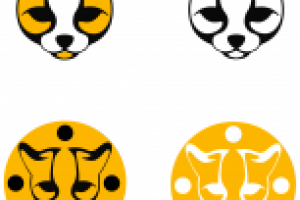 Набор лого-оцелот