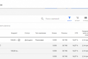 Google Adwords: 262 заявок по продаже косметики