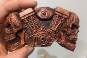 Черепа магнит на холодильник