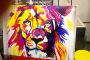 Картина льва