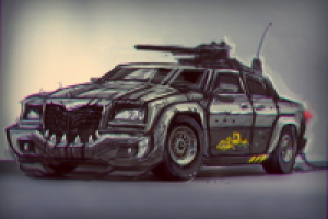 Постапокалиптический автомобиль