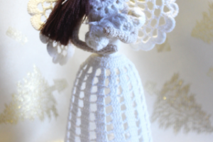 Ангел вязаный