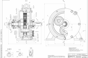 Разработка одноступенчатого планетарного редуктора