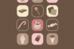 Иконки Сладости