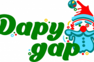 Логотип для новогоднего оформления сайта Darudar