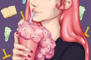 арт по мультфильму "Время приключений"